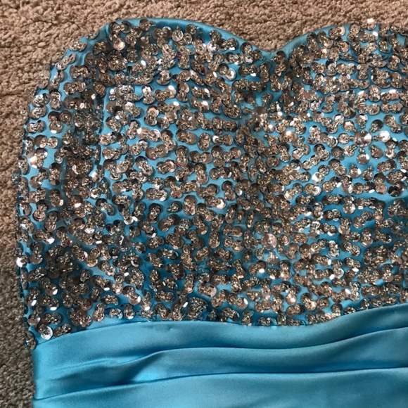 🔶Beautiful Formal Princess Prom/Pageant Sweetheart Tulle Dress - Picture 3 of 16